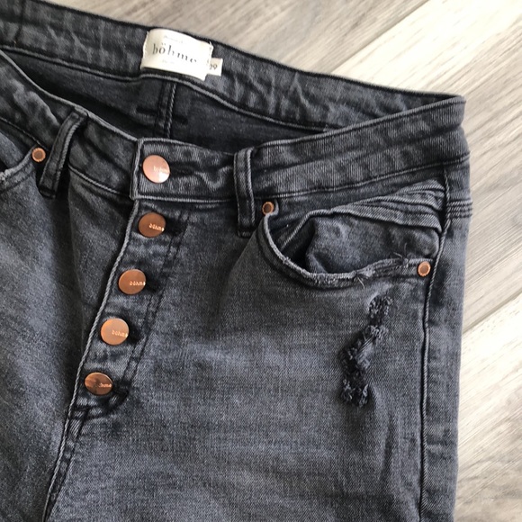 Bohme Bermuda Distressed Shorts - Picture 2 of 7